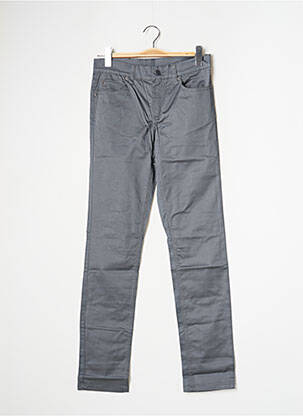 Pantalon droit stretch taille normale gris CHEAP MONDAY femme