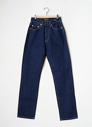 Jeans coupe slim tissage brut taille normale bleu REDWOOD femme