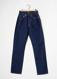 Jeans coupe slim tissage brut taille normale bleu REDWOOD femme