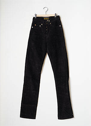 Pantalon slim taille normale taille normale noir REDWOOD femme