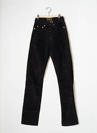 Pantalon slim taille normale taille normale noir REDWOOD femme