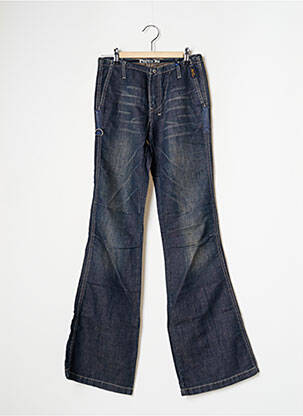 Jean coupe flare taille normale taille normale bleu TEDDY SMITH femme