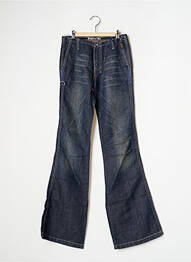 Jean coupe flare taille normale taille normale bleu TEDDY SMITH femme