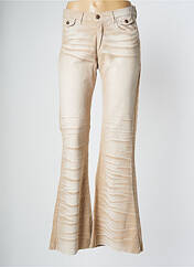 Pantalon flare beige BE YOU K pour femme seconde vue