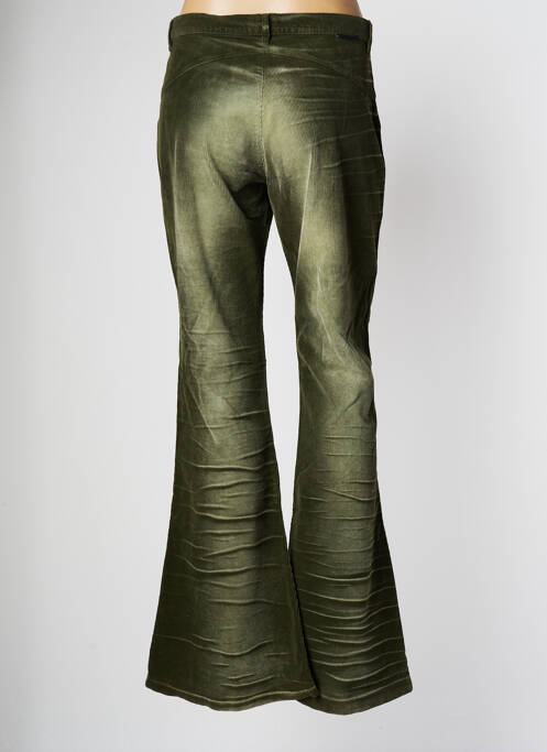 Pantalon flare taille normale taille normale vert BE YOU K femme