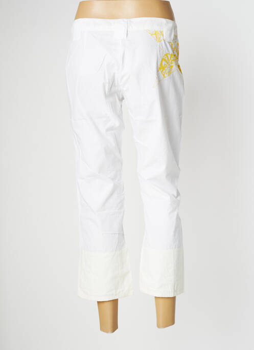 Pantacourt coupe droite taille normale jaune BE YOU K femme