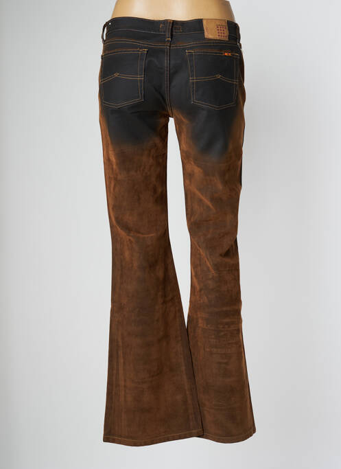 Jean coupe flare marron CHEYENNE femme