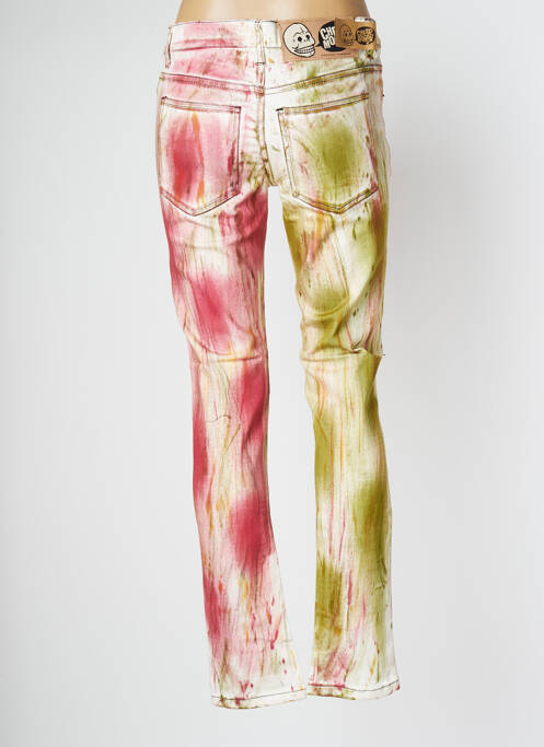 Jeans coupe slim vert CHEAP MONDAY pour femme