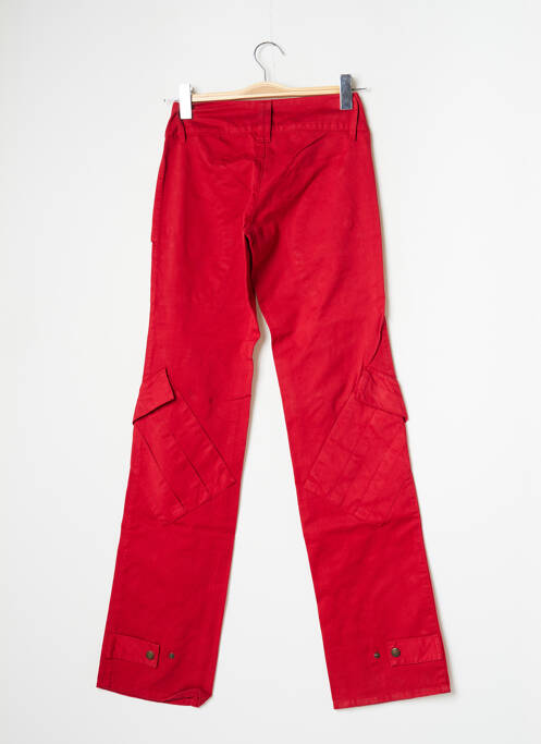 Pantalon cargo rouge BE YOU K pour femme