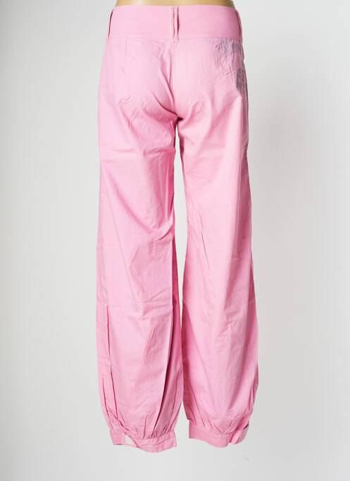 Pantalon droit rose BE YOU K pour femme