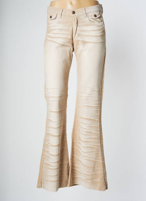 Pantalon flare beige BE YOU K pour femme