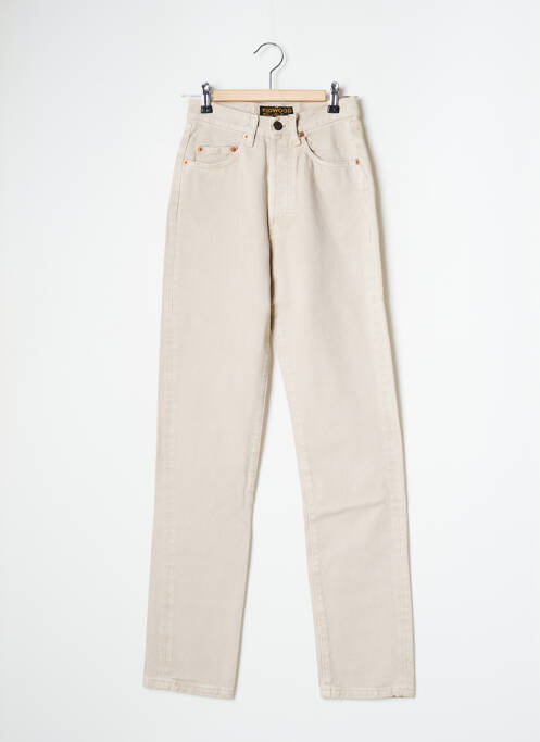 Pantalon slim beige REDWOOD pour femme