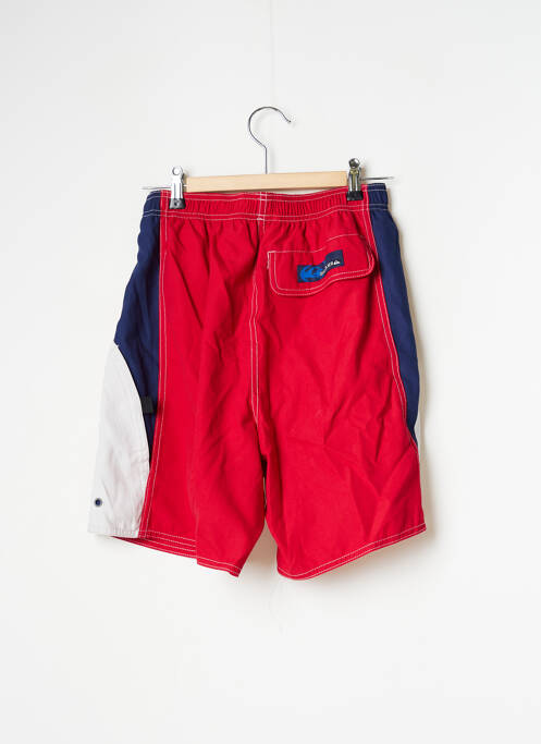 Short de bain rouge QUIKSILVER pour homme