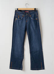 Jeans bootcut stretch taille basse bleu BLEND SHE femme