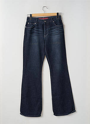 Jean coupe flare stretch taille normale bleu CHEYENNE femme