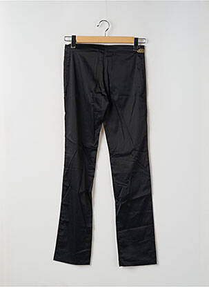 Pantalon droit taille normale taille normale noir DDP femme