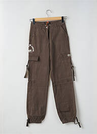 Pantalon cargo taille normale taille normale vert DDP femme