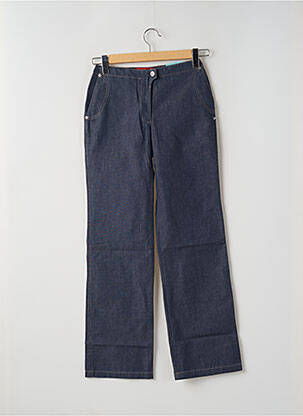 Jeans coupe droite taille normale taille normale bleu EPURE femme