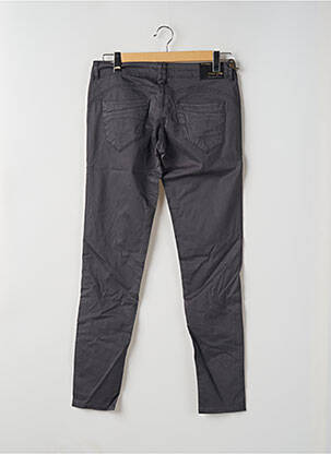 Pantalon slim taille basse taille basse gris FIVE PM femme