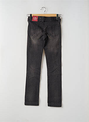 Jeans coupe slim stretch taille basse gris FORNARINA femme