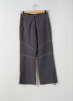 Pantalon droit taille normale taille normale gris KANA BEACH femme