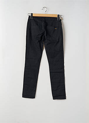 Pantalon 7/8 fermeture zippée sous rabat boutonné taille basse noir KILLAH femme