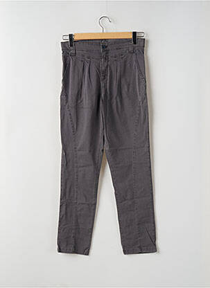 Pantalon slim taille haute taille haute gris KILL DEAL femme