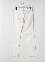 Jeans coupe slim blanc GUESS pour femme seconde vue