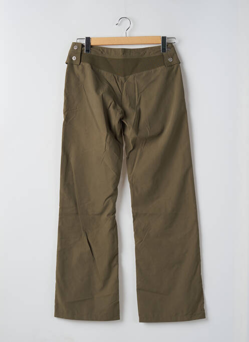 Pantalon droit tissage popeline taille normale vert BLEND SHE femme