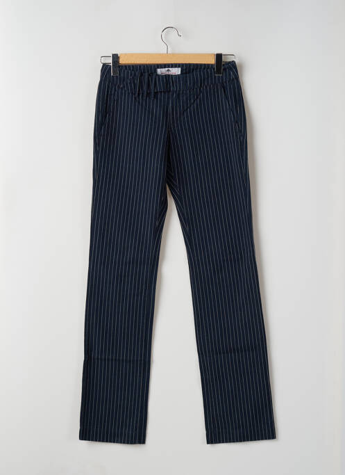 Pantalon chino taille basse taille basse bleu FORNARINA femme