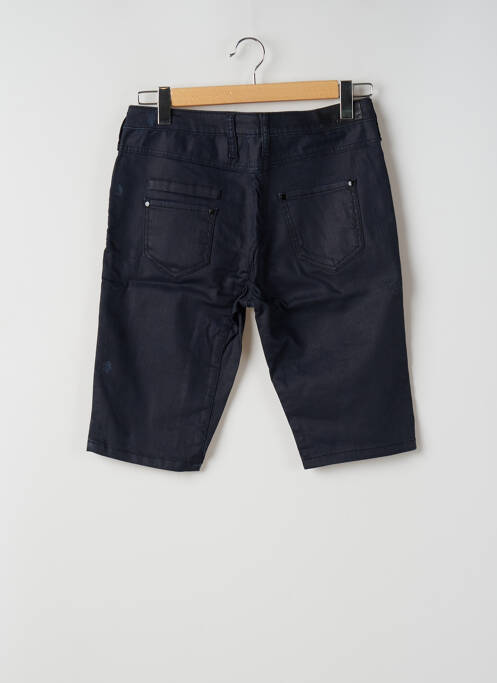 Bermuda bleu ICHI pour femme