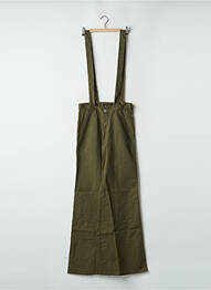 Pantalon flare taille basse taille basse vert LA BRIGADA INTERNACIONAL femme