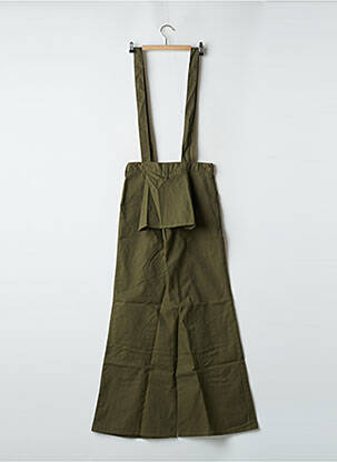 Pantalon flare taille basse taille basse vert LA BRIGADA INTERNACIONAL femme