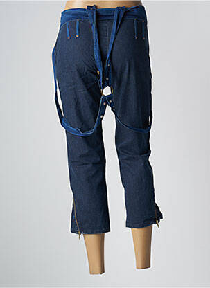 Pantacourt taille normale taille normale bleu BE YOU K femme