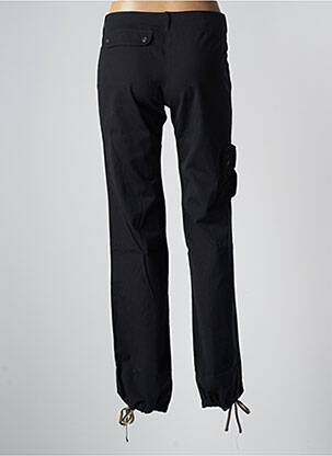 Pantalon cargo coupe droite taille normale noir SESSUN femme