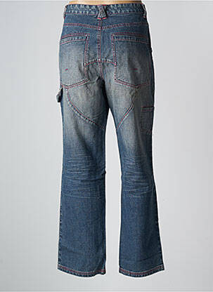 Jeans coupe droite taille normale taille normale bleu TWO ANGLE femme