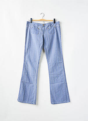 Jeans bootcut poches taille basse bleu MELTIN'POT femme