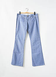Jeans bootcut poches taille basse bleu MELTIN'POT femme