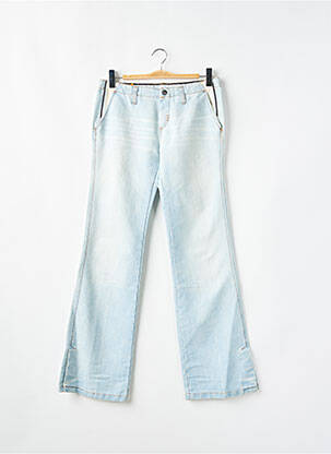Jeans bootcut stretch taille basse bleu MELTIN'POT femme