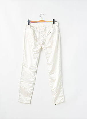Pantalon slim taille basse taille basse blanc MISS SIXTY femme