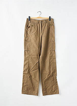 Pantalon cargo coupe droite taille normale vert PABLO GERARD DAREL femme