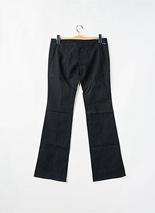 Pantalon flare stretch taille basse noir PHARD femme