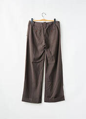 Pantalon droit marron PAKO LITTO pour femme seconde vue