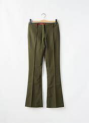 Pantalon flare vert MISS SIXTY pour femme seconde vue