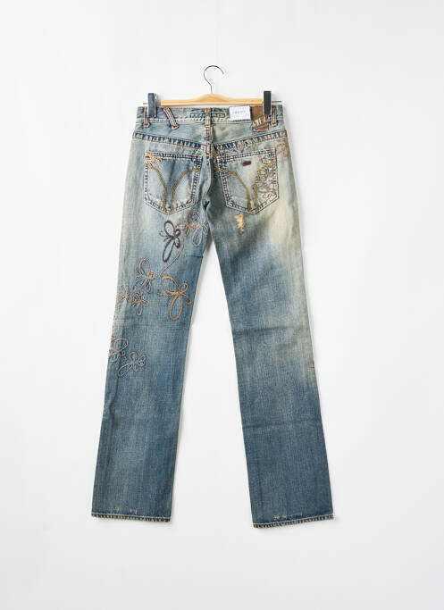 Jeans coupe droite bleu MISS SIXTY pour femme