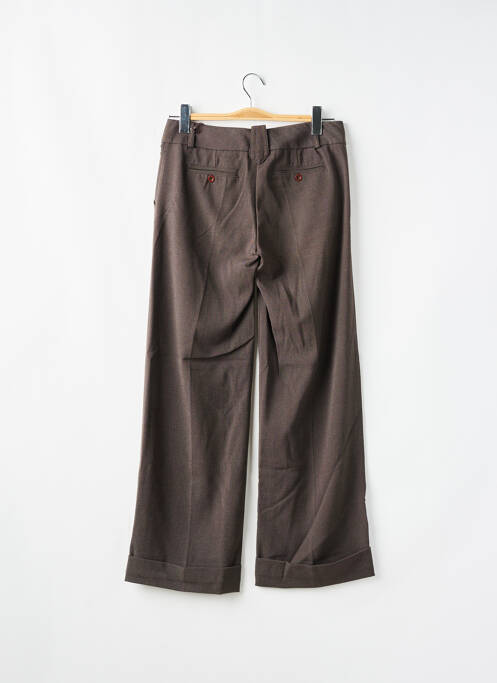 Pantalon droit marron PAKO LITTO pour femme
