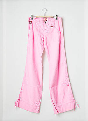 Jeans coupe droite taille normale taille normale rose LOIS femme