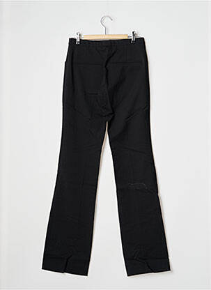 Pantalon chino tissage popeline taille normale noir LADY SOUL femme