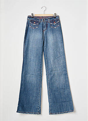 Jeans coupe droite taille normale taille normale bleu LA BRIGADA INTERNACIONAL femme