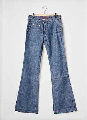 Jean coupe flare taille normale taille normale bleu LA BRIGADA INTERNACIONAL femme